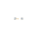 Titanium Ohrstecker Verg. 4mm cz