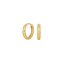 14kt. goldcreolen 2*12mm
