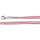 Baumwollband rosa-pink  925/- Karabiner 45cm