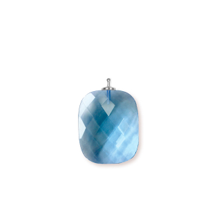 Quarz-Glas Facettiert Farbe36 - rh - Stück