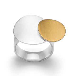 925/ - Ring, Teil vg. Kratzmatt/matt.