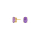 14kt. Goldohrringe m/Amethyst