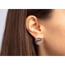 925/- Ohrstecker Sand Matt