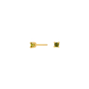 8kt. Gold Ohrringe m/cz