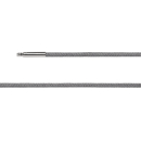 Baumwollband grau 925/-Bajoverschluss gewachst