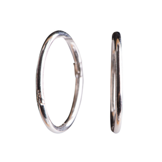 Silber Creolen 22mm