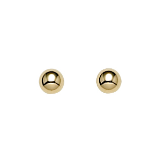 Kugel, 4mm 14 Karat, Verschluss VG
