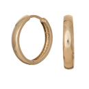 8kt. goldcreolen 3*16mm