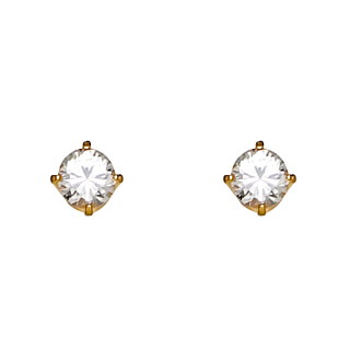 Zirkonia 2 mm vergoldet