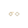 8kt. Goldohrringe m/cz