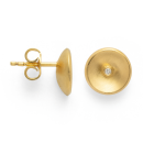 925/- Ohrstecker, vg. matt., 0,02ct W-SI