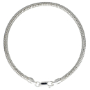Schlangenarmband dick 3 mm ca. 20 cm 925er Silber