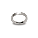 925/- Ring matt., Brillant 0,02ct W-SI