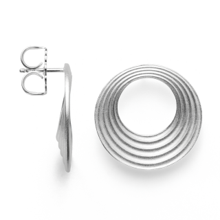 925/- Ohrstecker Sand Matt