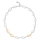 925/- Collier, Teil vg. Kratzmatt, 48cm + 3cm