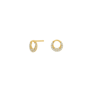 8kt. goldohrringe