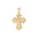 14kt. Goldkreuz 22mm