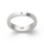 925/- Ring, rho. matt., Brillant 0,02ct W-SI