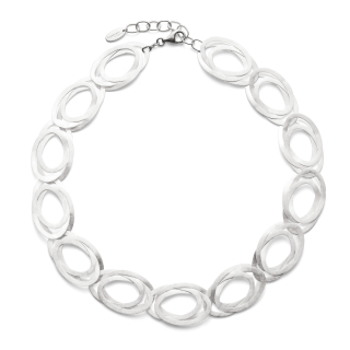 925/- Collier matt., 50CM +5CM