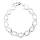 925/- Collier matt., 50CM +5CM