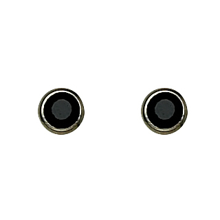 Rundfassung, Onyx 4 mm Titan