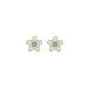 14 Karat Blume Crystal/Safir