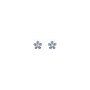 14 Karat Blume Safir/Crystal