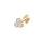 14kt.Goldohrring m/3 Dia. 0,04ct 3mm PIERCE52 1 S