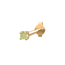 14kt. Ohrring Peridot PIERCE52 1 Stck.