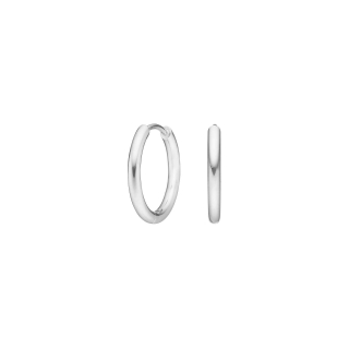 Titanium Creolen 12mm m. cz