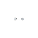 Titanium Ohrstecker 4mm cz