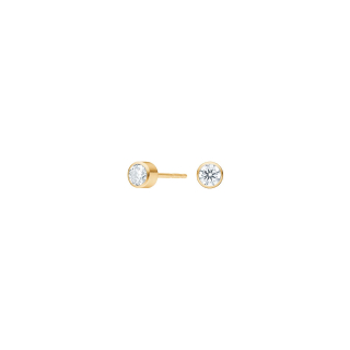 Titanium Ohrstecker Verg. 4mm cz