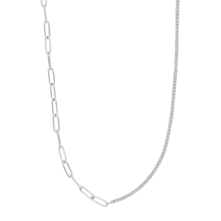 Rhd. Silber Halskette KLEONOR