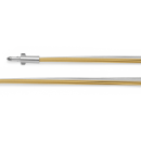 Stahl-Seil 16-reihig, bicolor 0,5mm