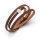 "Anker"rho.+58 cm Lederarmbd. Silb.925