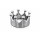 Ring Krone silber - 925 Silber - Größe 62