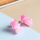 MY BÄR Acryl- Ohrstecker - rosa - pink - Stecker...