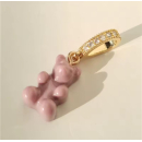 MY BÄR Acryl- Anhänger - lila nhell matt,...