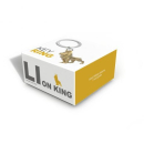 Schlüsselanhänger "Lion" goldfarben