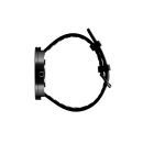 PICTO-Armbanduhr mit drehbarem Zifferblatt und schwarzem...