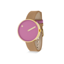 PICTO Armbanduhr mit rotierendem Zifferblatt und...