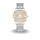 DUR Uhr 36er "Ostfriesland" mit Kompass klein Strandsand, Mesh Band Edelstahl
