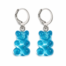 MY BÄR Acryl- Ohrhänger - hellblau klar -...