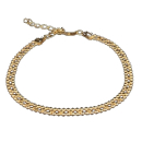 Armband für Charms vergoldet - 925 Silber vergoldet