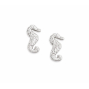Ohrstecker MY EAR Seepferdchen und Seepferdchen silber -...