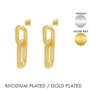 Sea Jewel Basket Ohrring "2 Ringe...