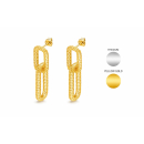 Sea Jewel Basket Ohrring "2 Ringe...