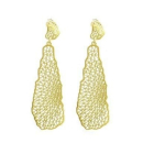 Basket Ohrring "Netz länglich" - 925...