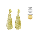 Sea Jewel Basket Ohrring "Netz länglich" -...