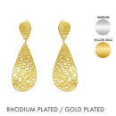 Sea Jewel Basket Ohrring "Netz rundliich oval"...